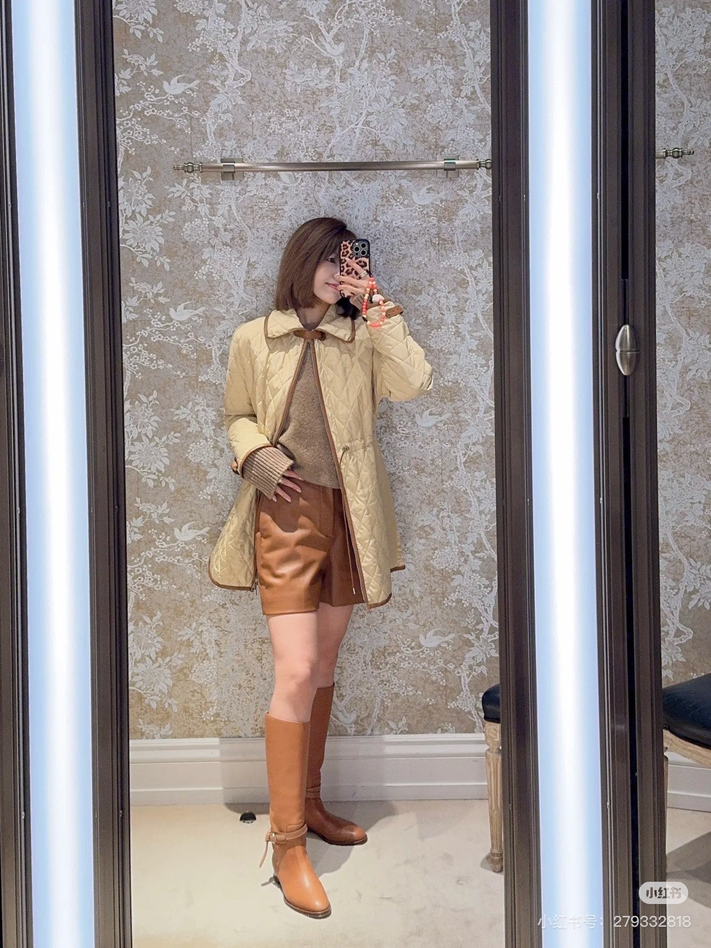 RALPH LAUREN 25S COTTON MAILLARD-COLOR JACKET 200