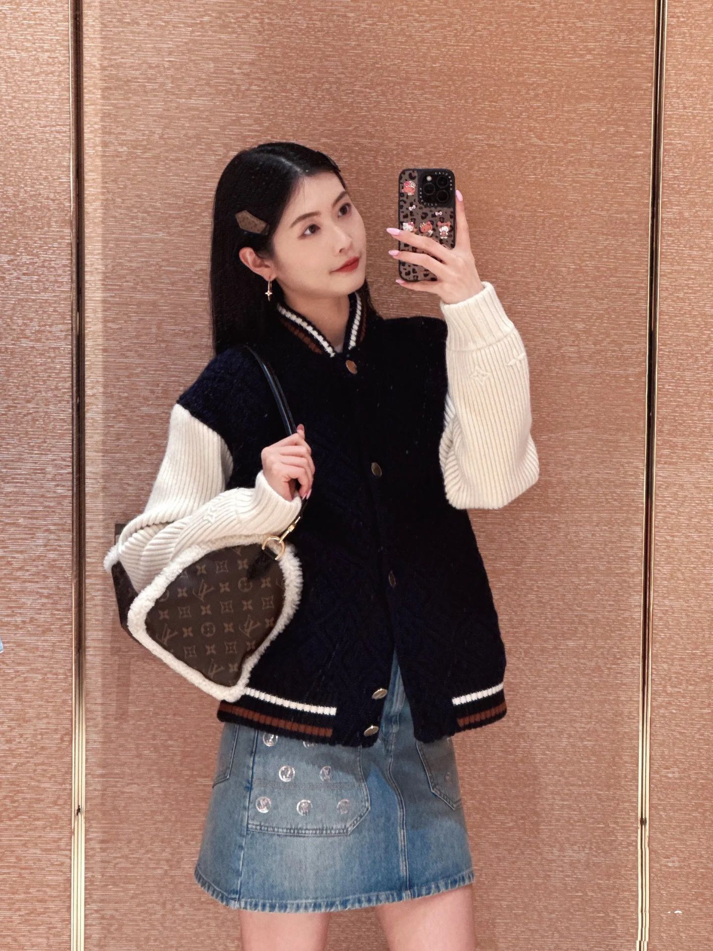 LV 25S KNIT JACKET 0028