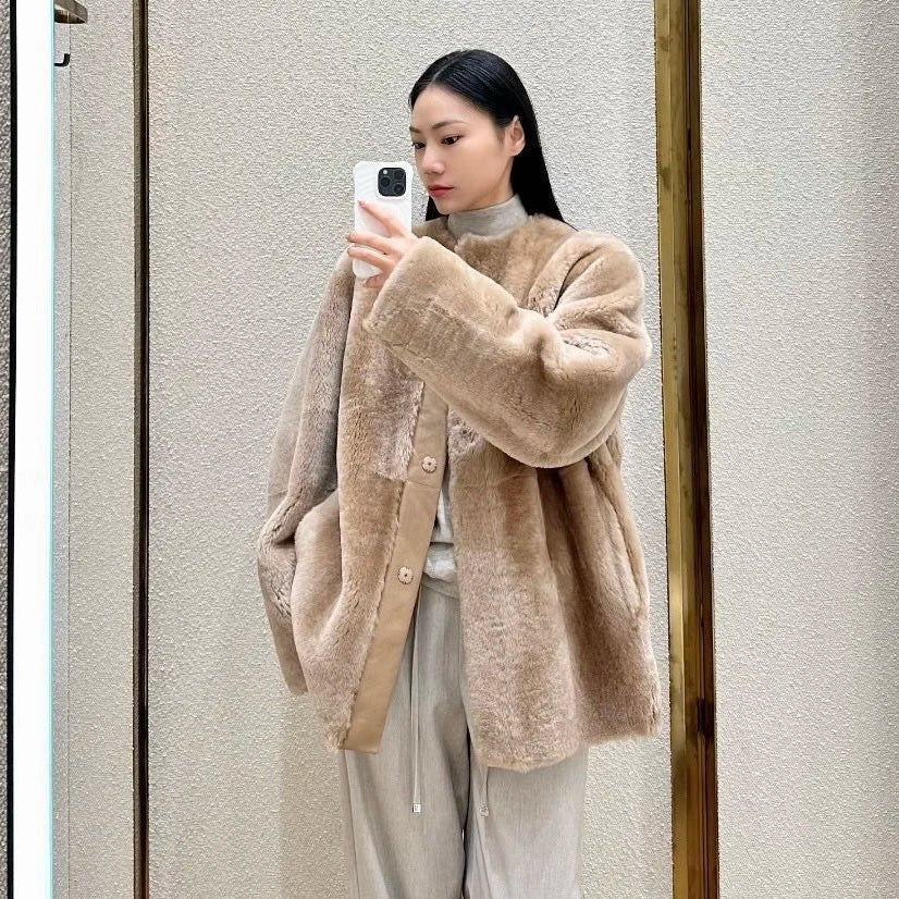 MAX MARA 25S SHEEPSKIN COAT 005