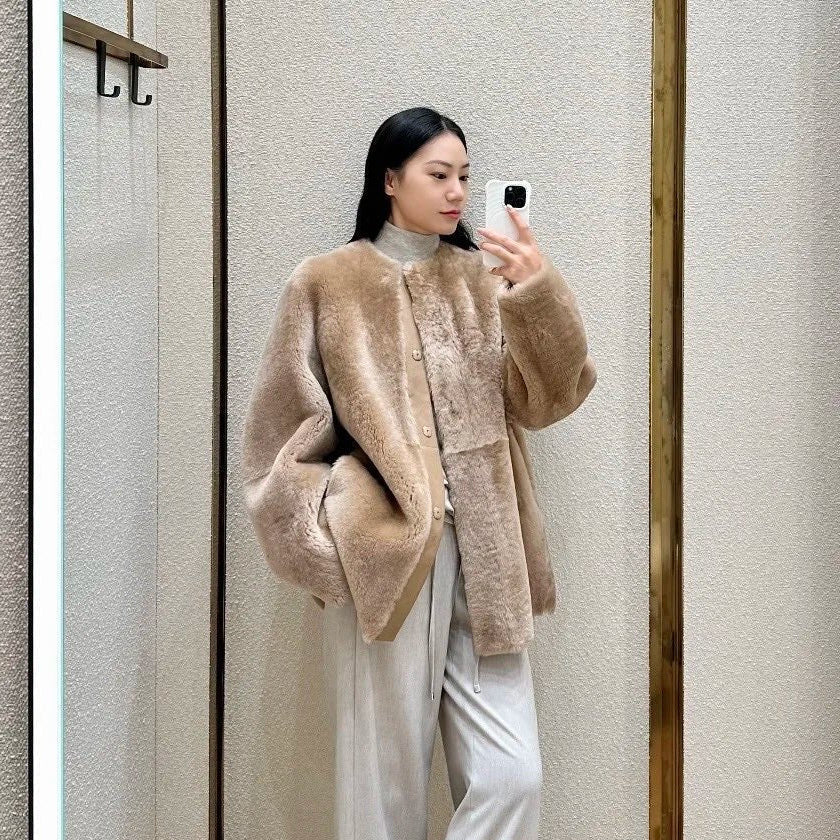 MAX MARA 25S SHEEPSKIN COAT 005