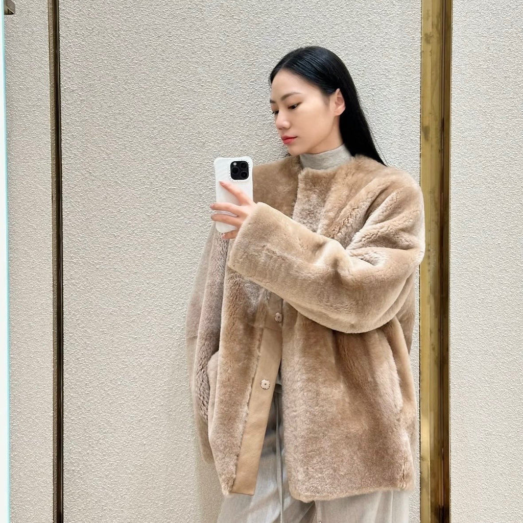 MAX MARA 25S SHEEPSKIN COAT 005