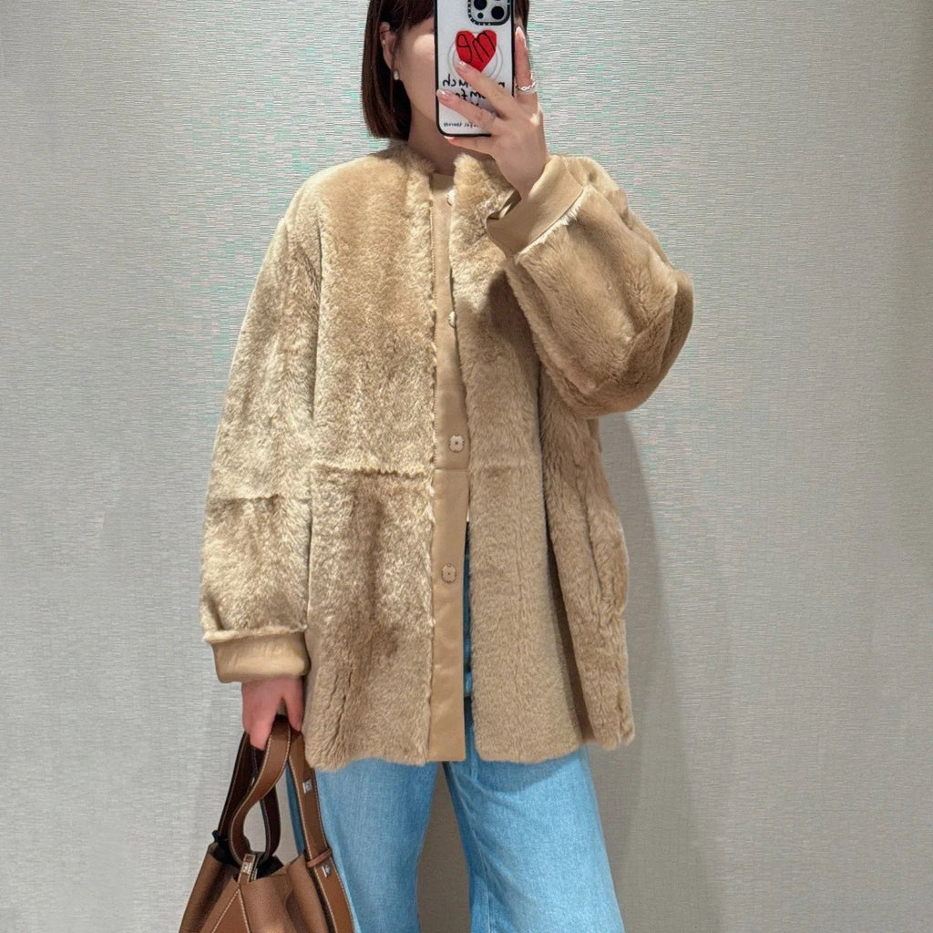 MAX MARA 25S SHEEPSKIN COAT 005