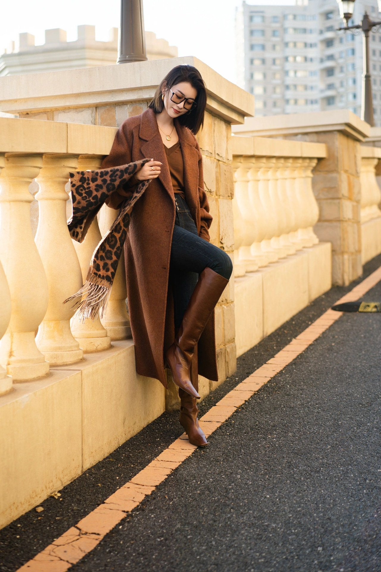 MAX MARA 25S LONG FUR COAT 114