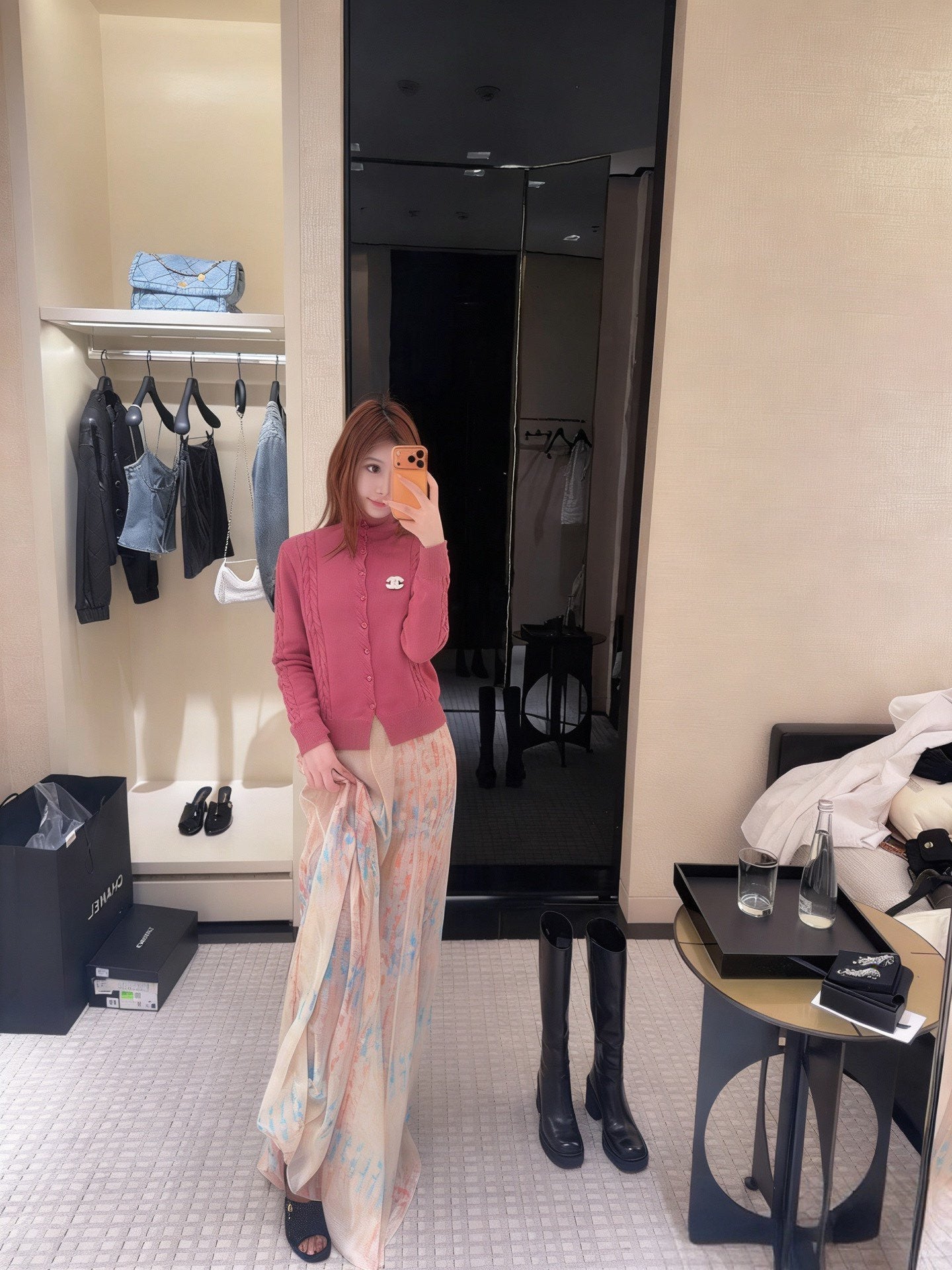 CHANEL 25S KNIT CARDIGAN 596