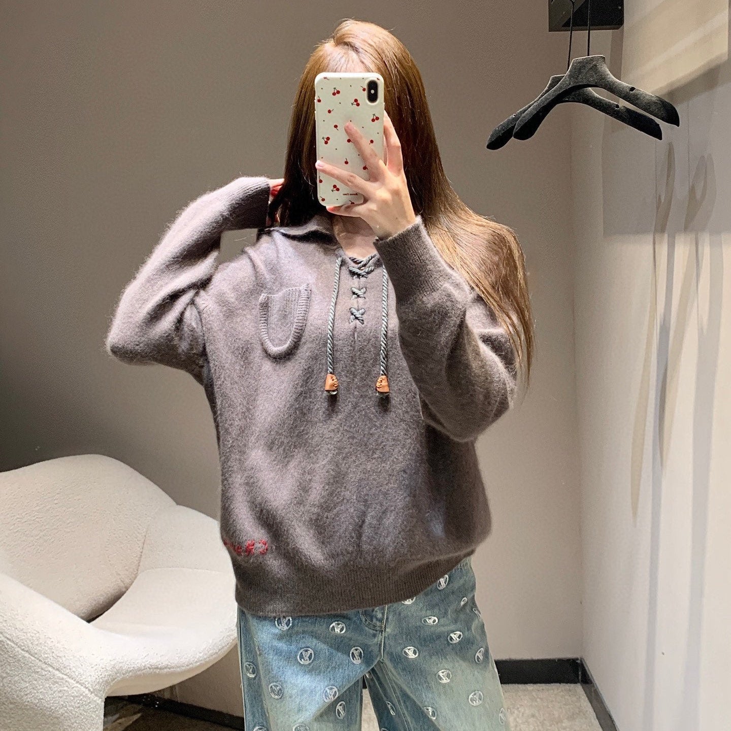 CHANEL 25S COLLARED SWEATER 595