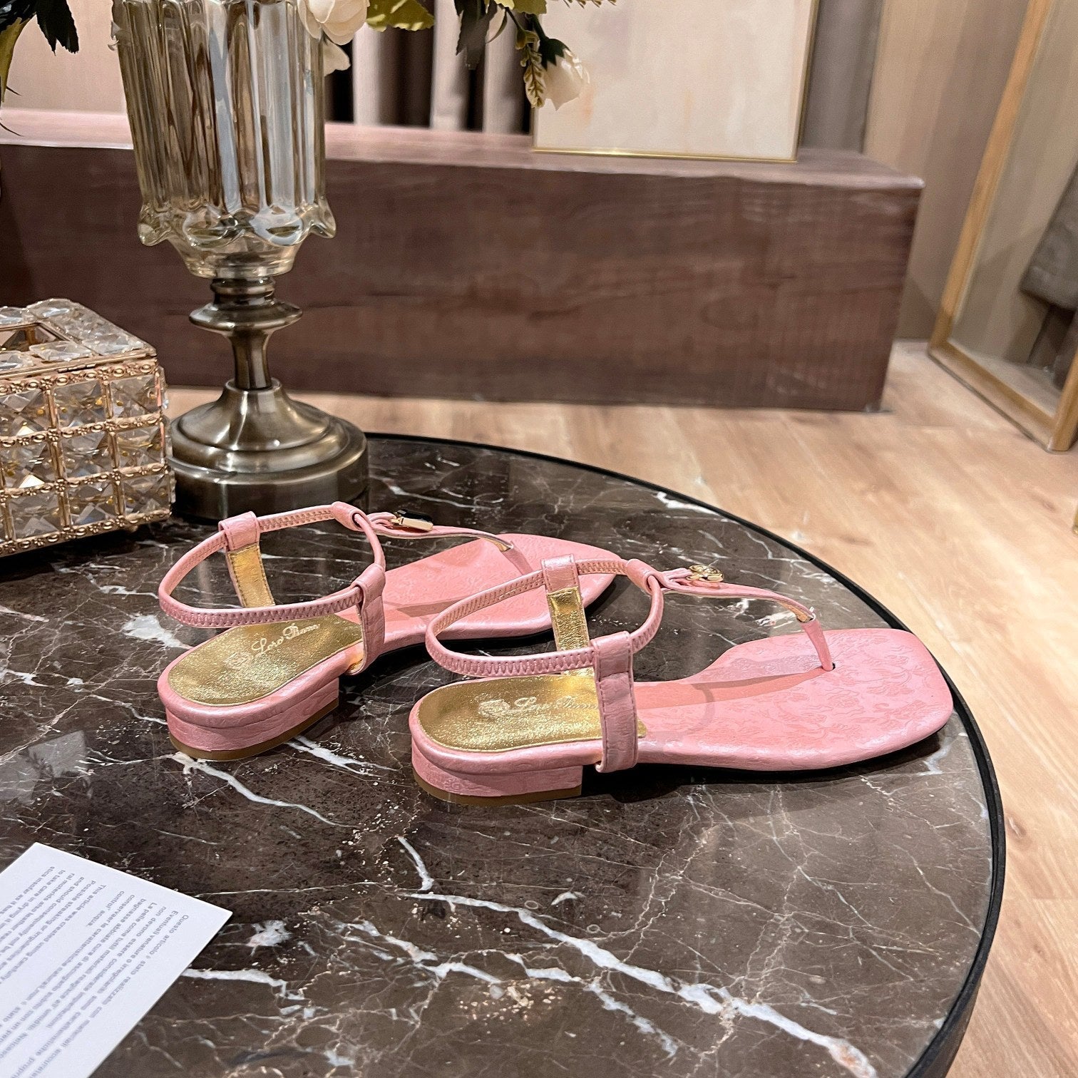 LP MINDIL SANDAL LIGHT PINK SILK