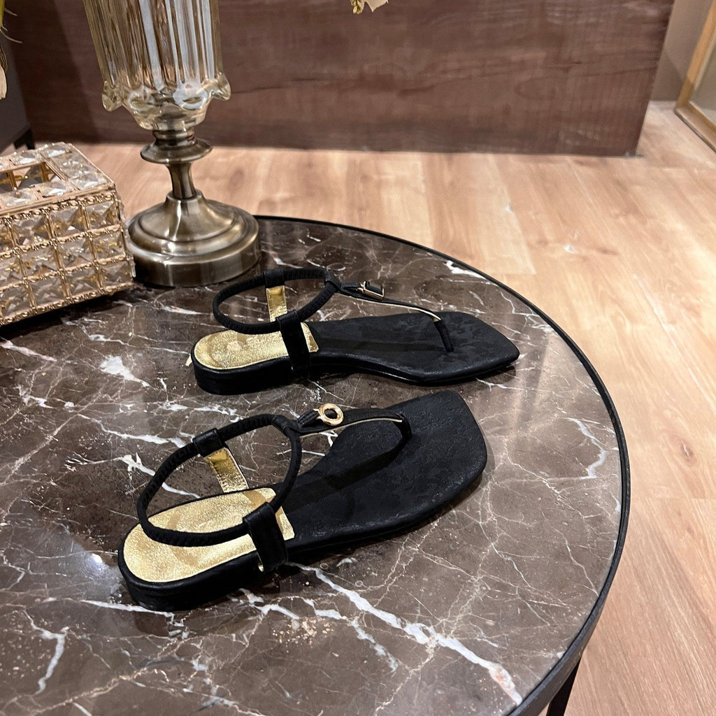 LP MINDIL SANDAL BLACK SILK