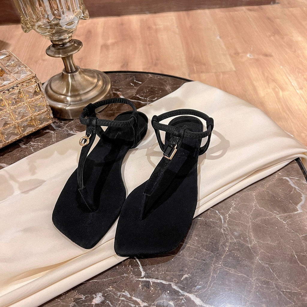 LP MINDIL SANDAL BLACK SUEDE