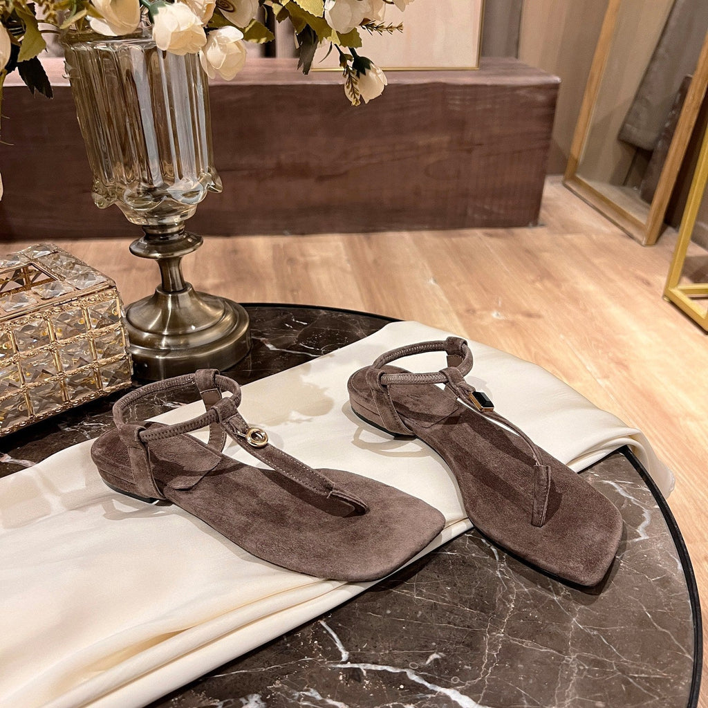 LP MINDIL SANDAL BROWN SUEDE