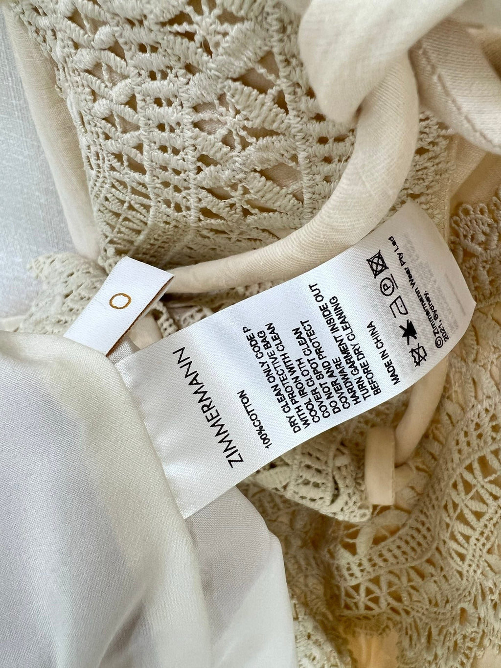 ZIMMER FLORAL LACE PATCHWORK DRESS 269269