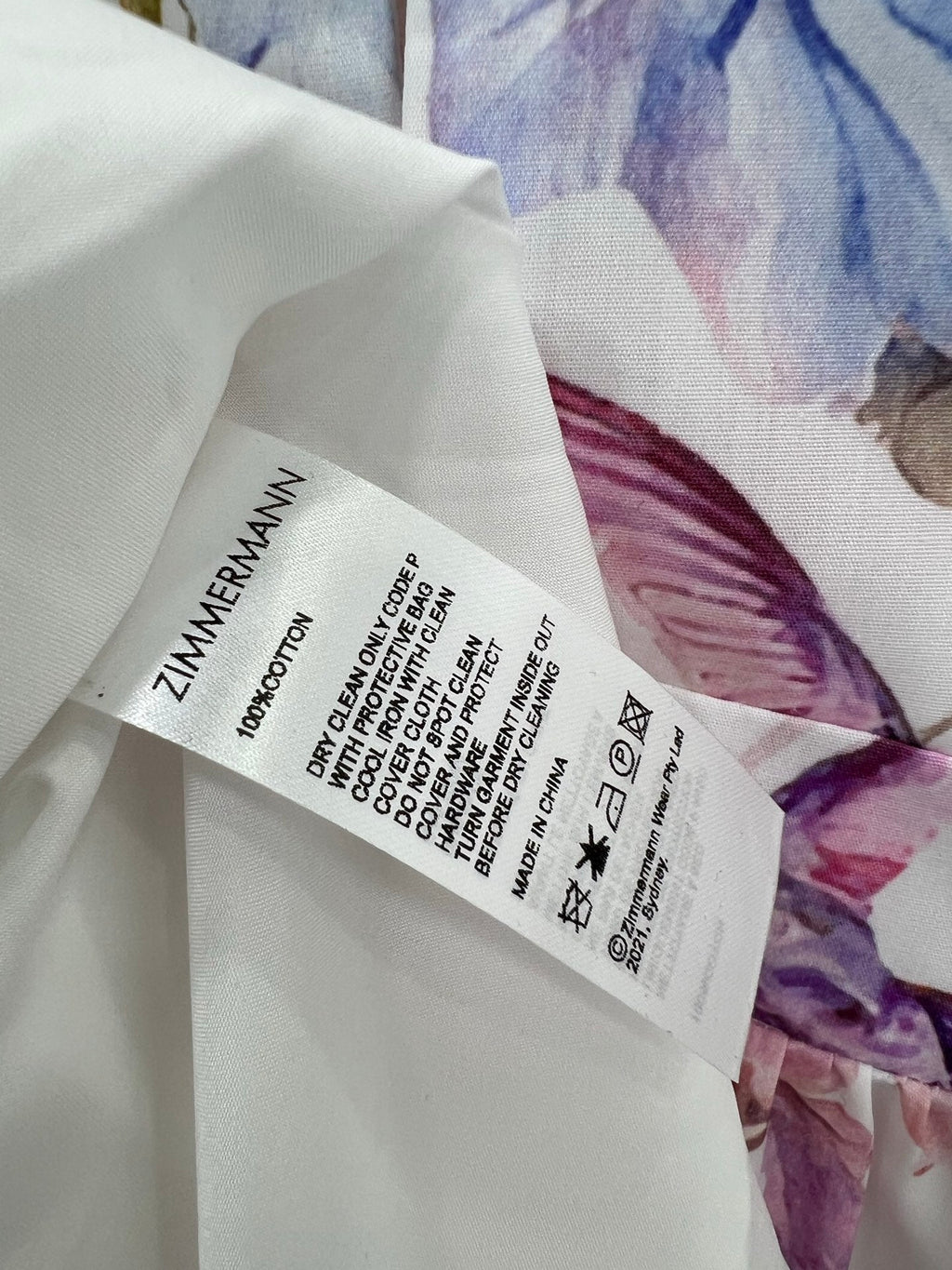 ZIMMER LONG-SLEEVE V-NECK DRESS 269296