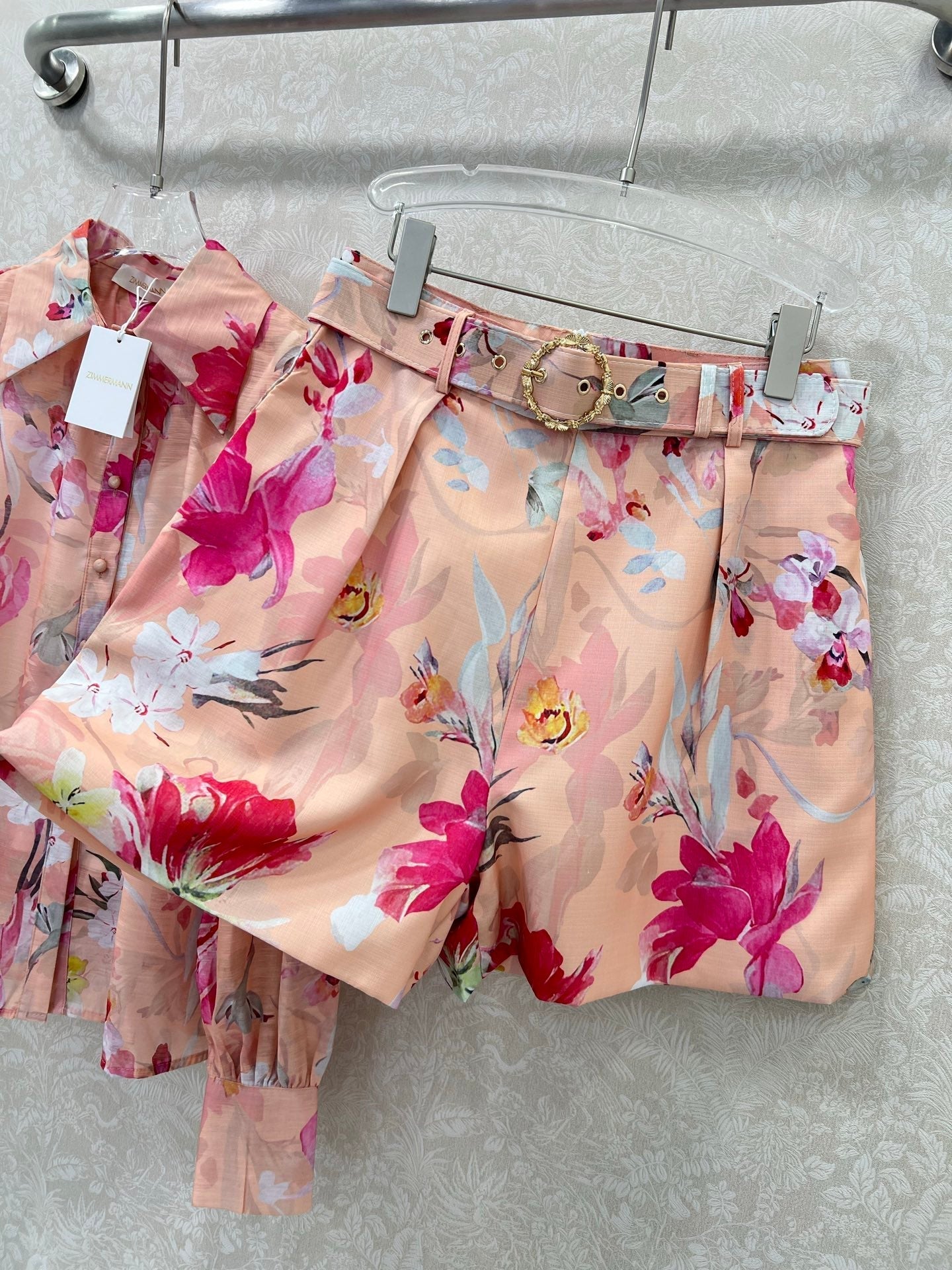 ZIMMER NEW PRINTED TOP AND SHORTS SET 269286