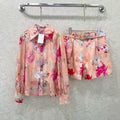 ZIMMER NEW PRINTED TOP AND SHORTS SET 269286
