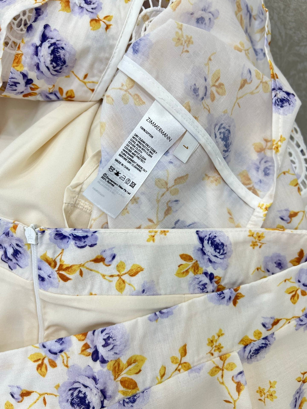 ZIMMER NEW PRINTED TOP AND SHORTS SET 269293