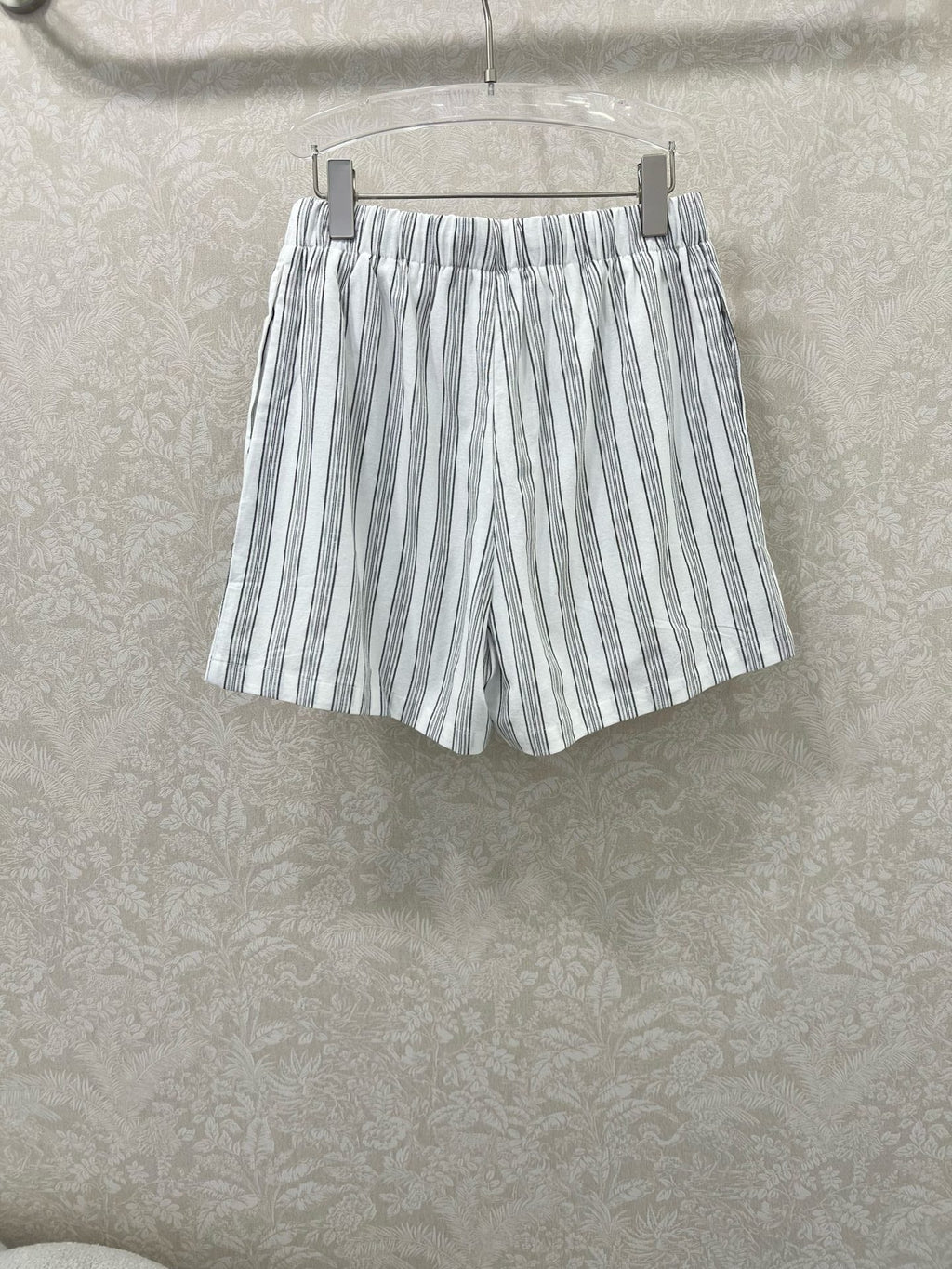 RALPH LAUREN STRIPED LINEN SHORTS 269163