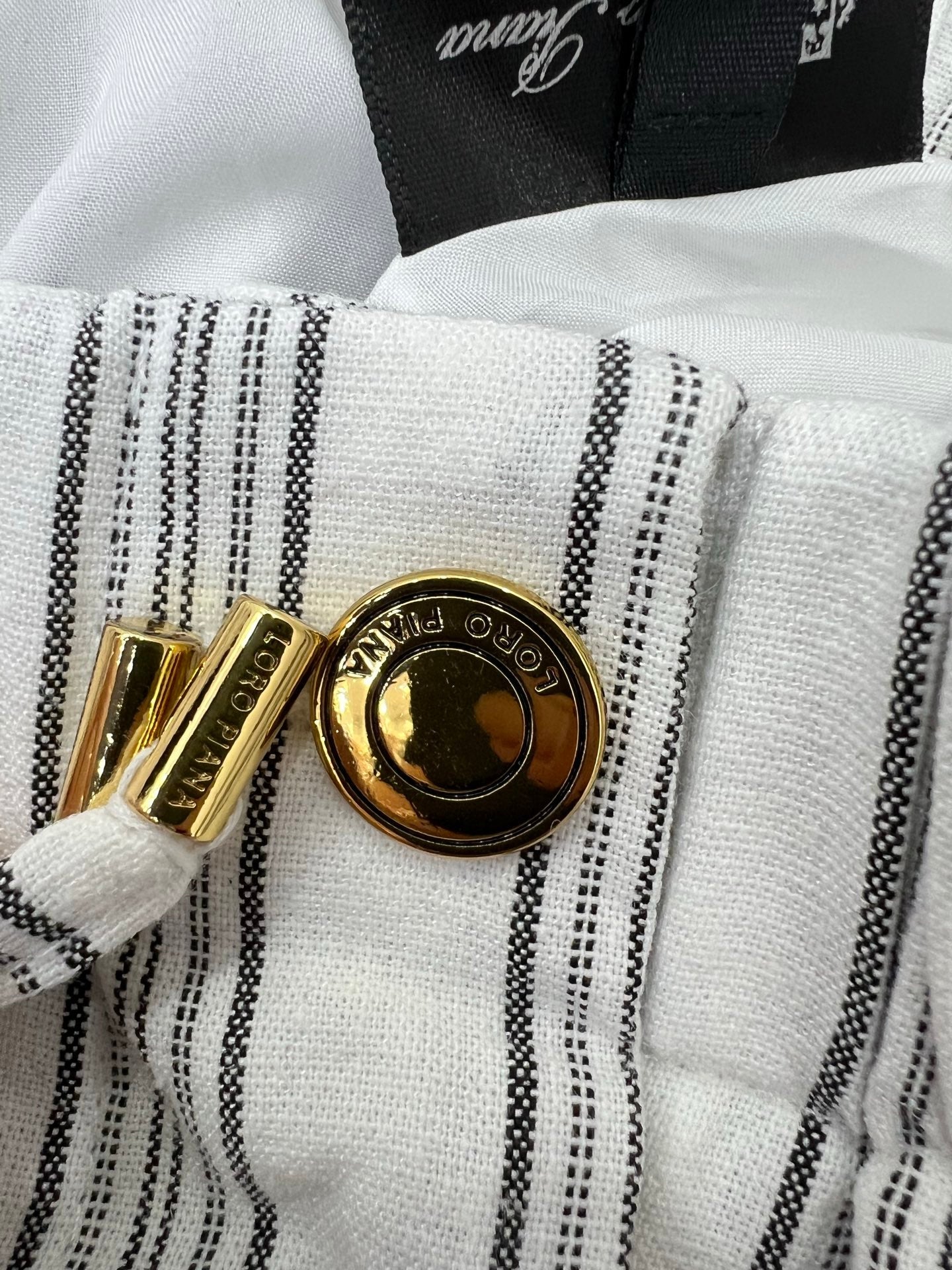 RALPH LAUREN STRIPED LINEN SHORTS 269163