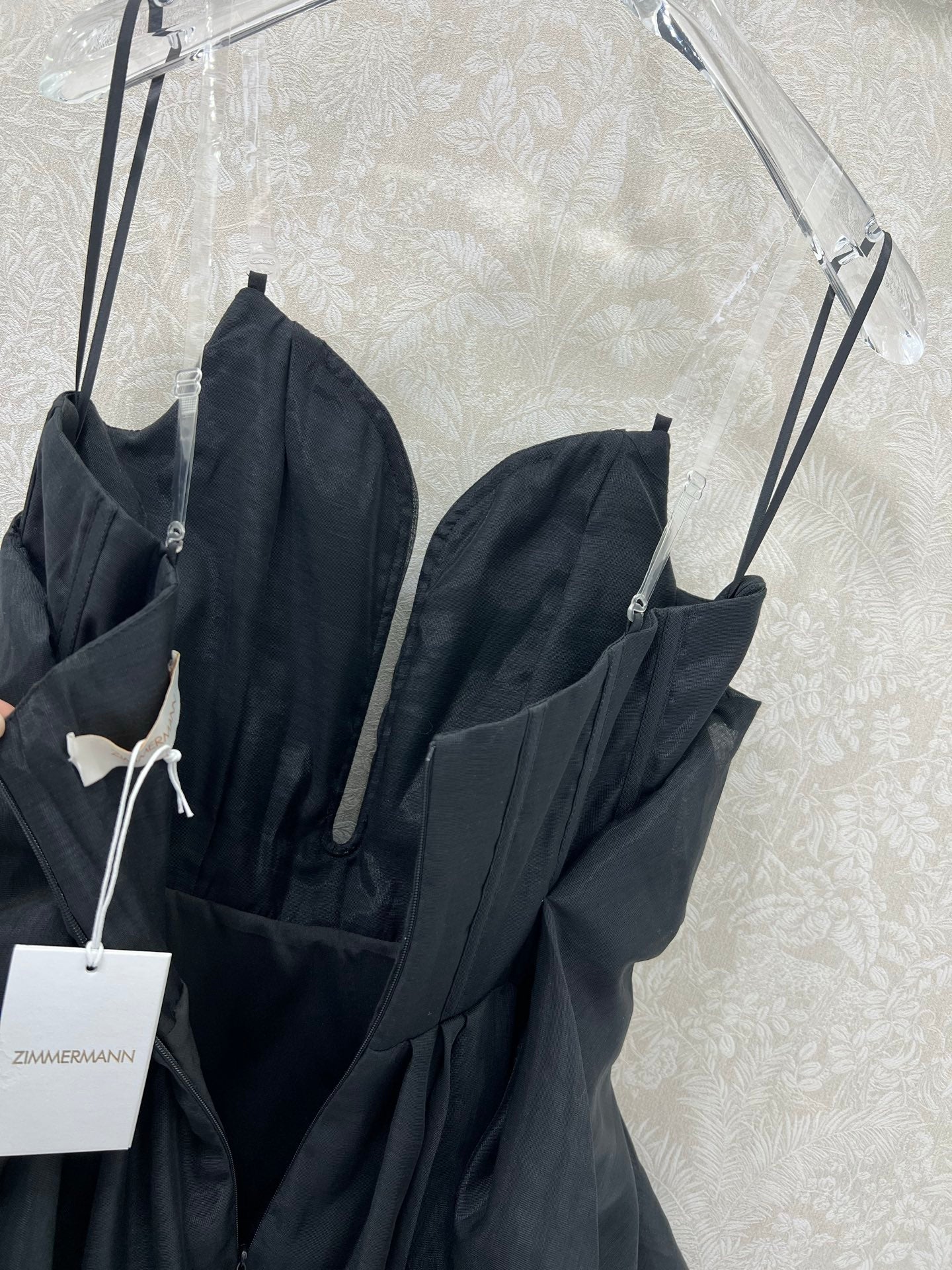 ZIMMERMANN PLEATED TUBE DRESS 269364