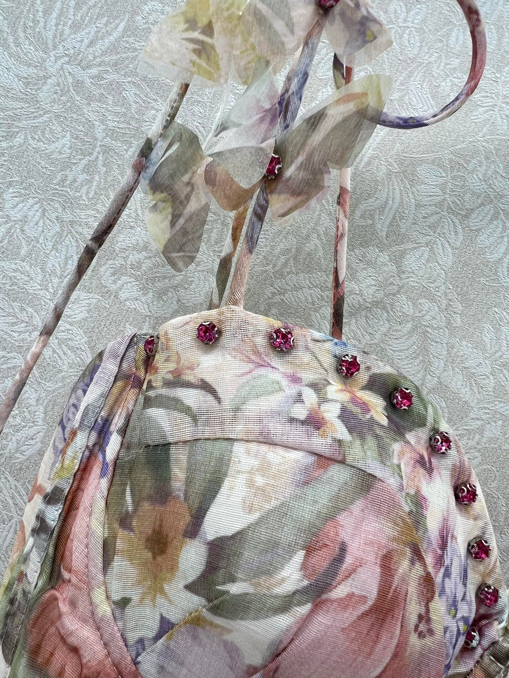 ZIMMER NEW STYLE FLORAL HALTER DRESS 272272