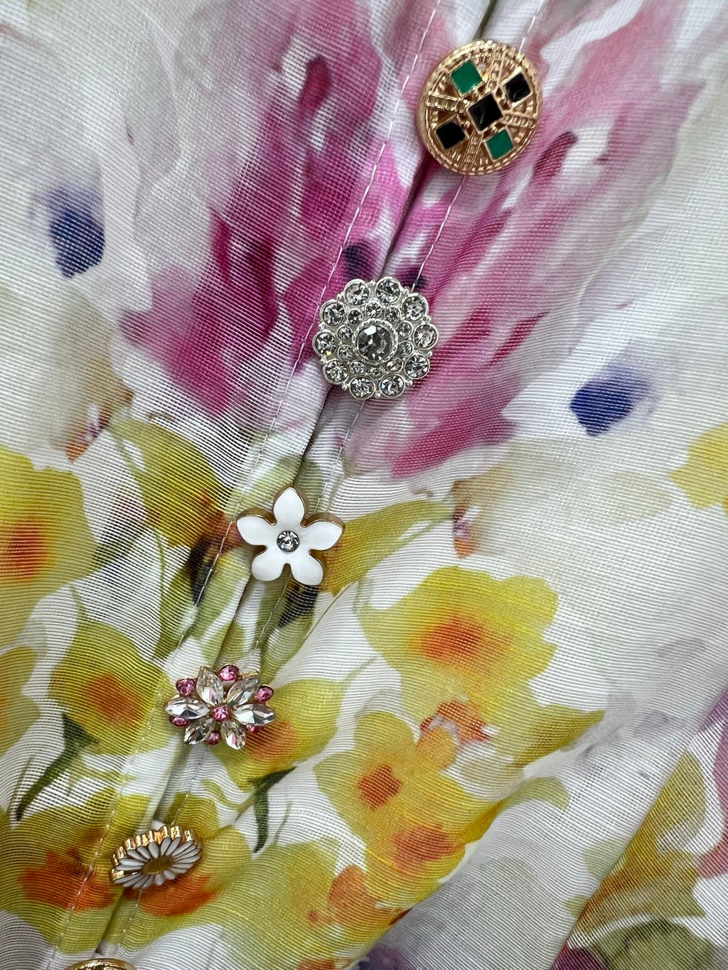 ZIMMERMANN SHORT DRESS WITH A STAND COLLAR 275119