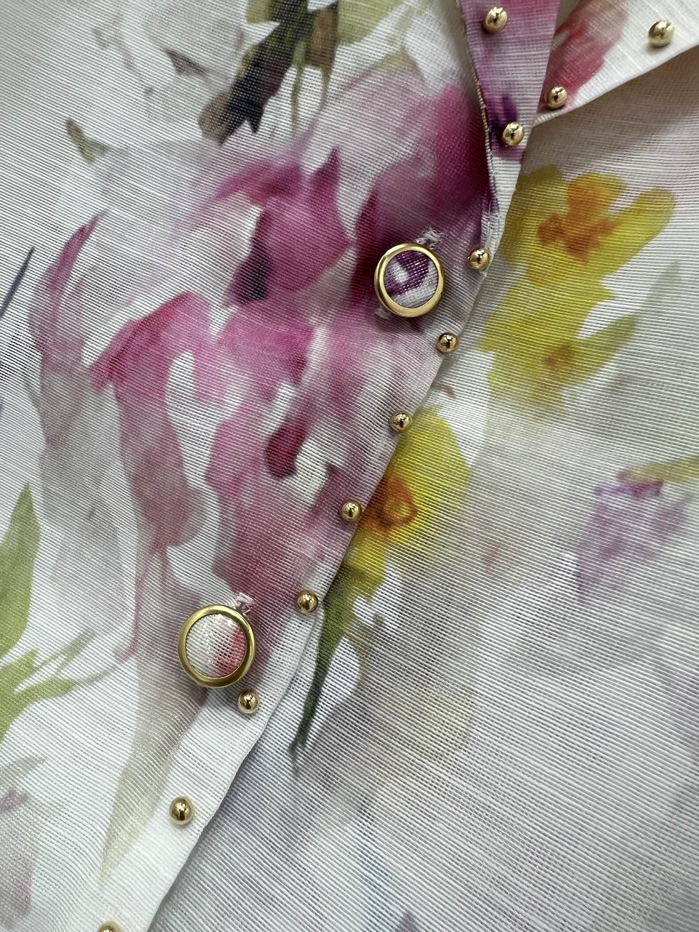 ZIMMERMANN SET OF SHORT-SLEEVE SHIRT AND TAILORED SHORTS 275122