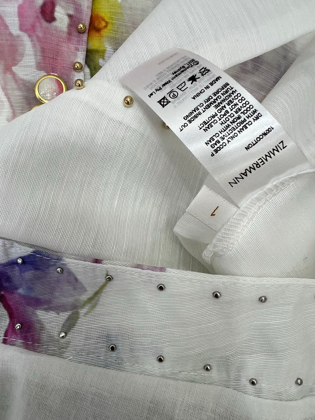 ZIMMERMANN SET OF SHORT-SLEEVE SHIRT AND TAILORED SHORTS 275122