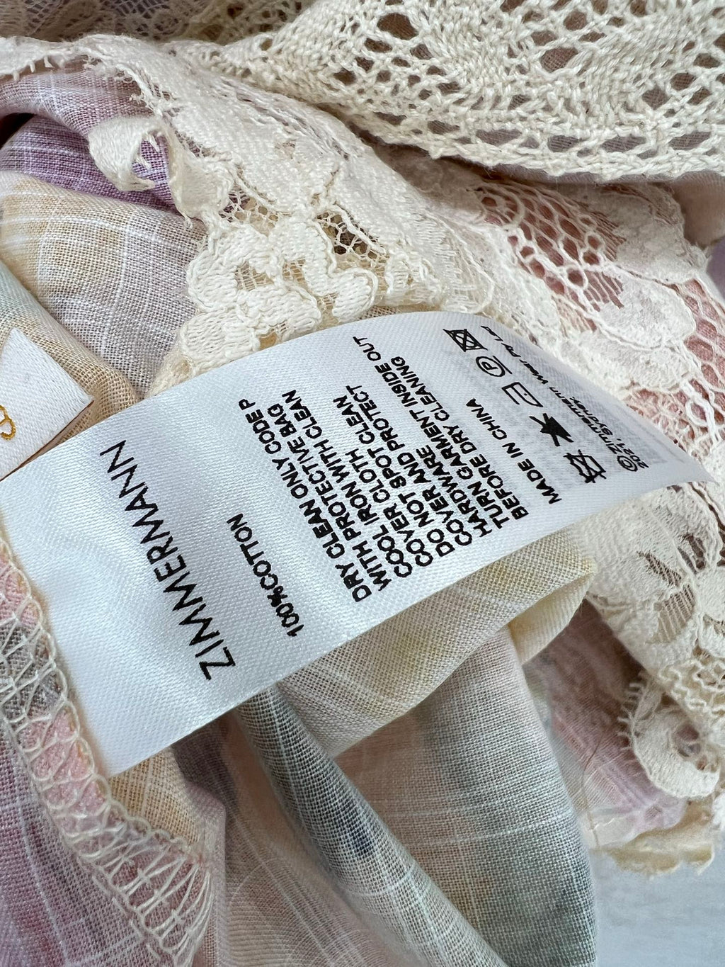 ZIMMERMANN SLEEVELESS HALTER DRESS WITH V-NECK 275127