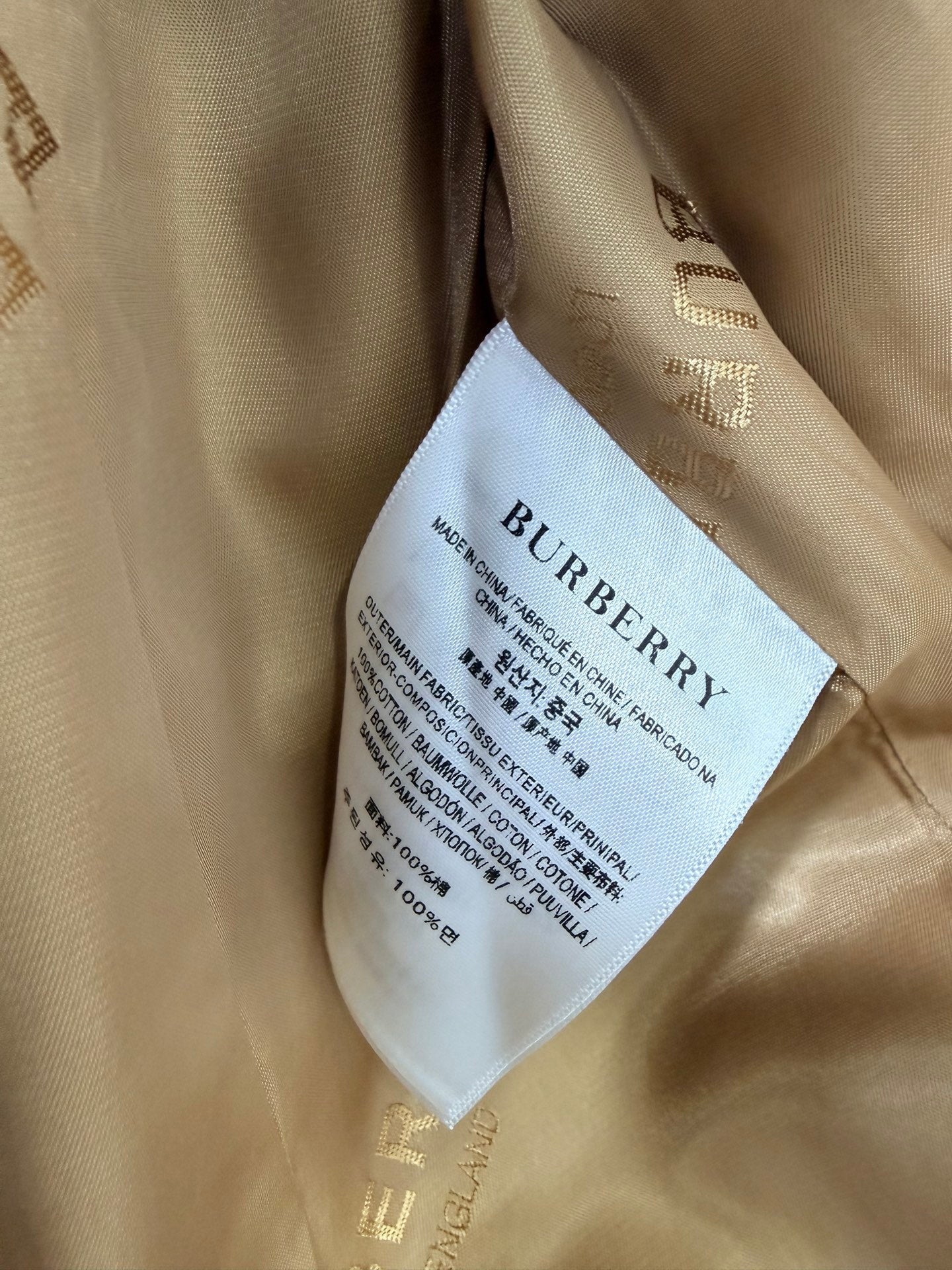 BURBERRY 25S JACKET 305