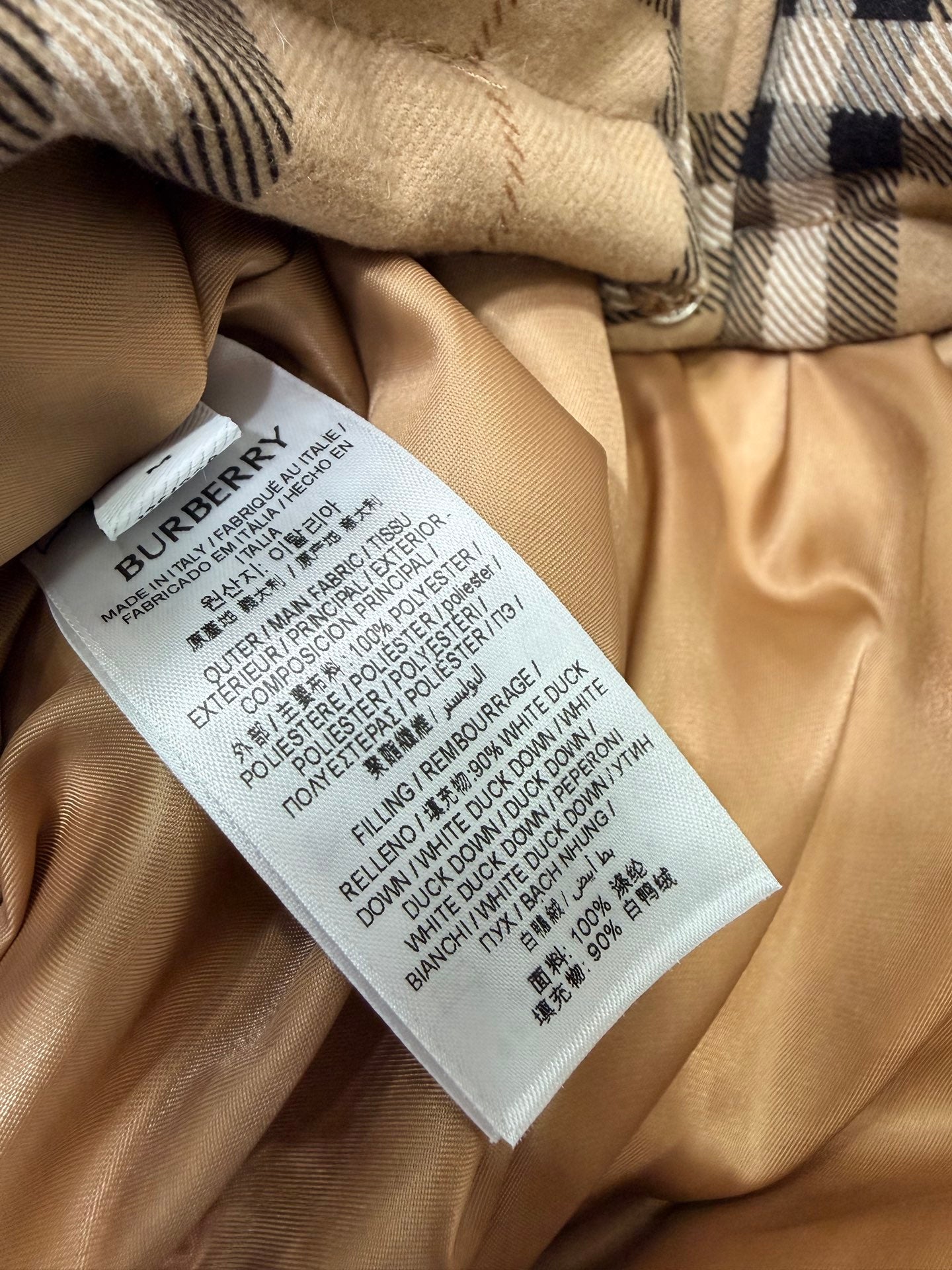 BURBERRY 25S DOWN JACKET 310