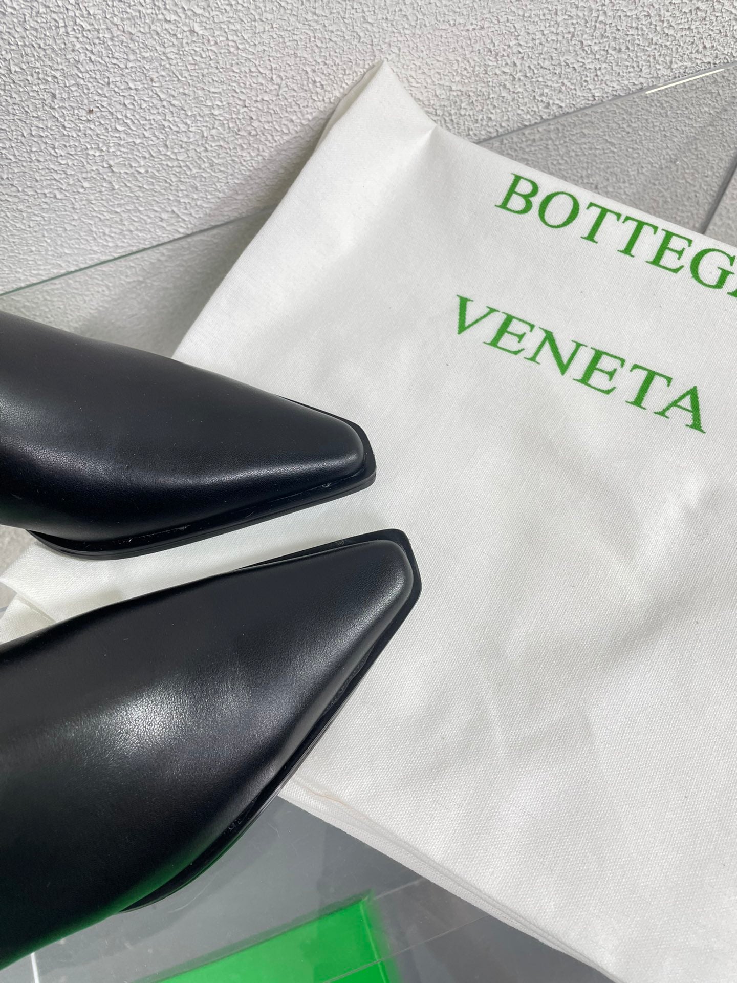 TEX HIGH BOOT IN BLACK CALFSKIN