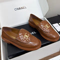 MOCCASIN 2.5 CM IN GINGERBREAD BROWN PREMIUM LAMBSKIN