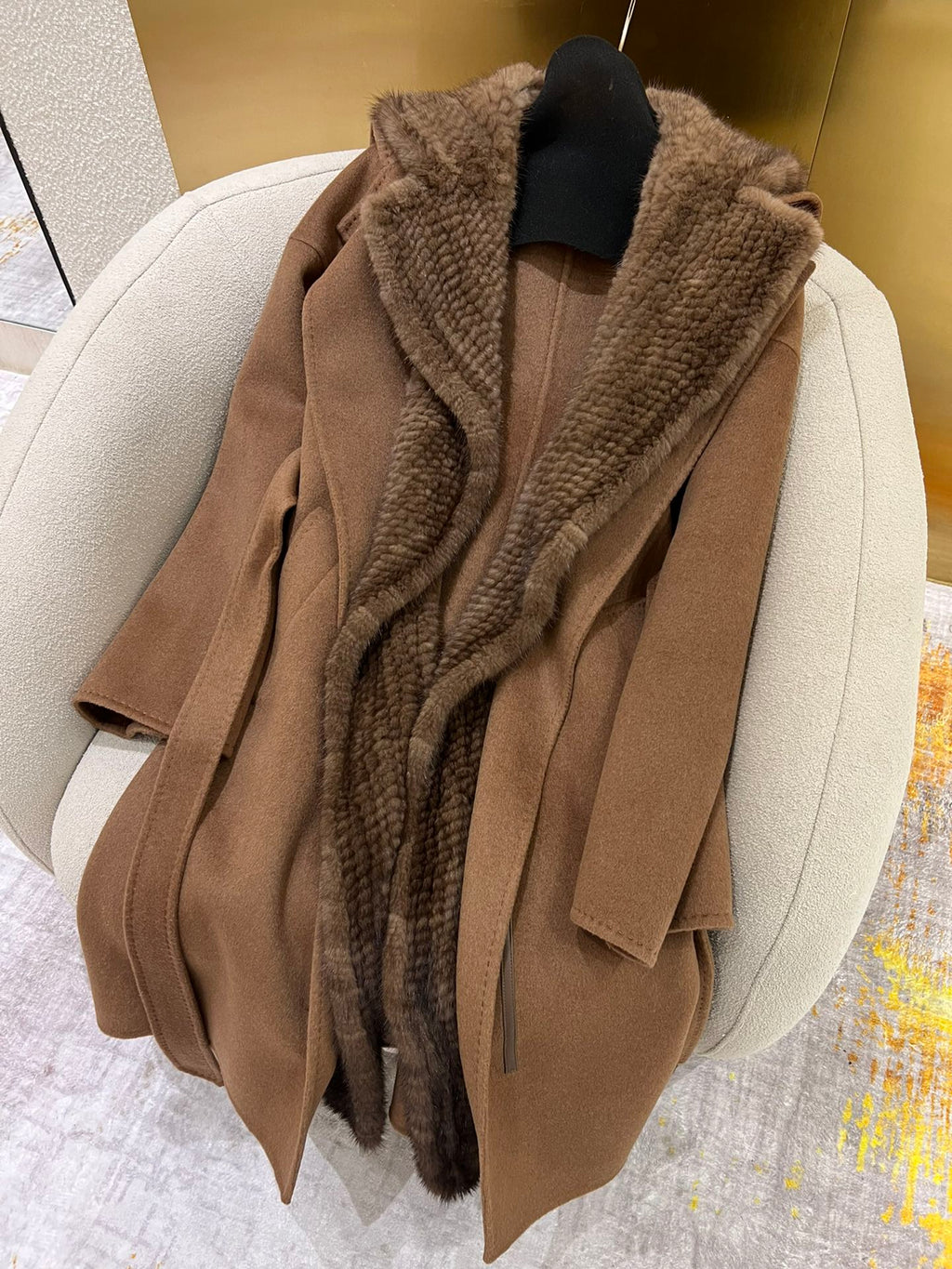 MAX MARA 25S MINK FUR COAT 031