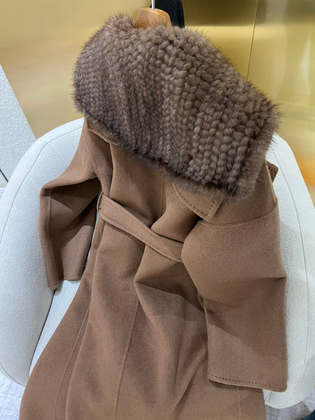 MAX MARA 25S MINK FUR COAT 031