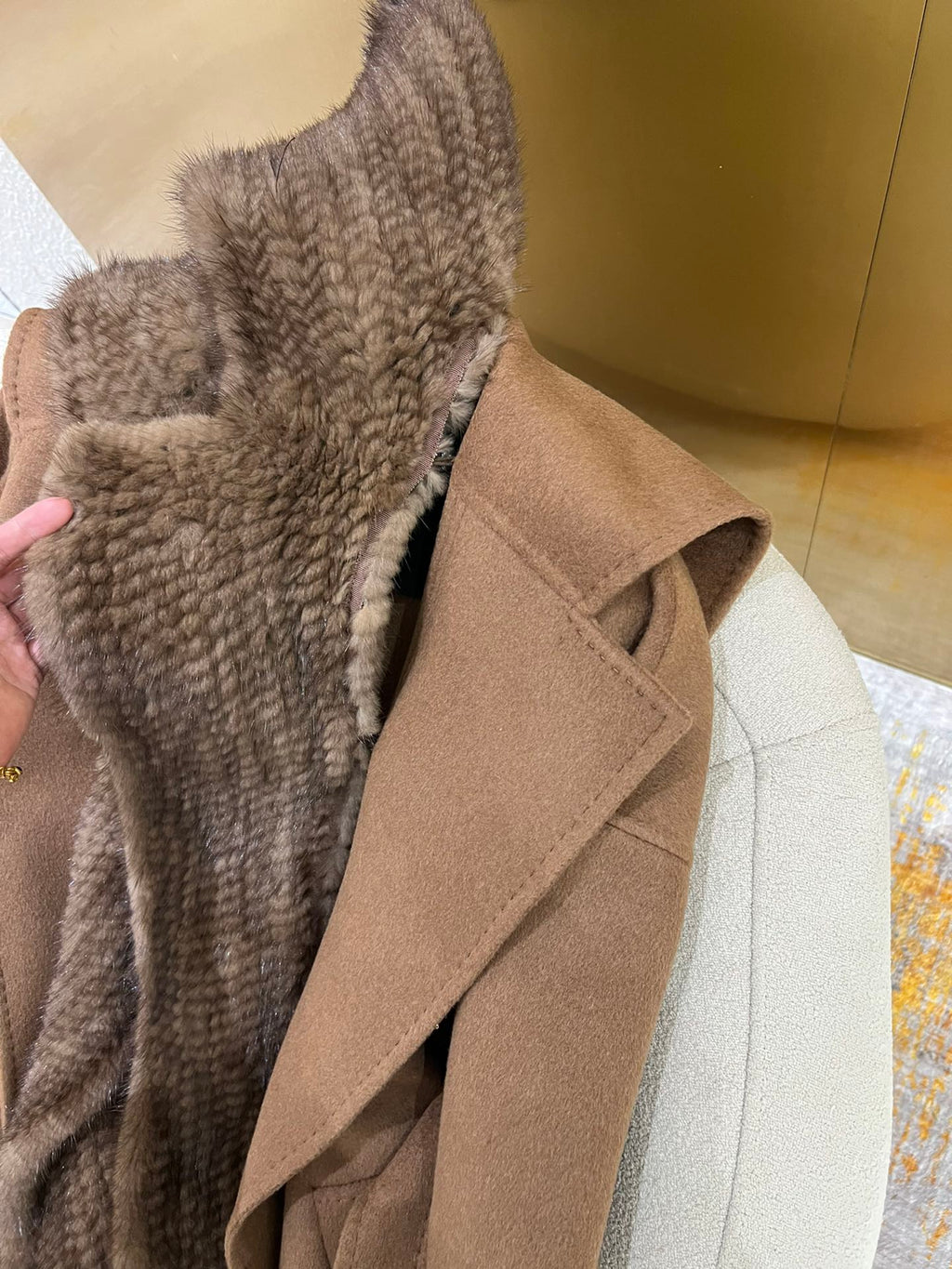 MAX MARA 25S MINK FUR COAT 031