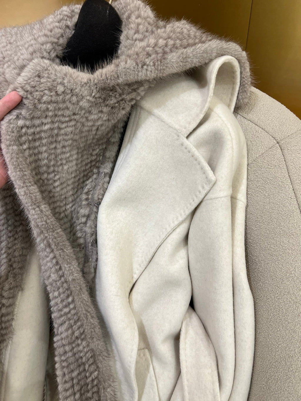 MAX MARA 25S MINK FUR COAT 032