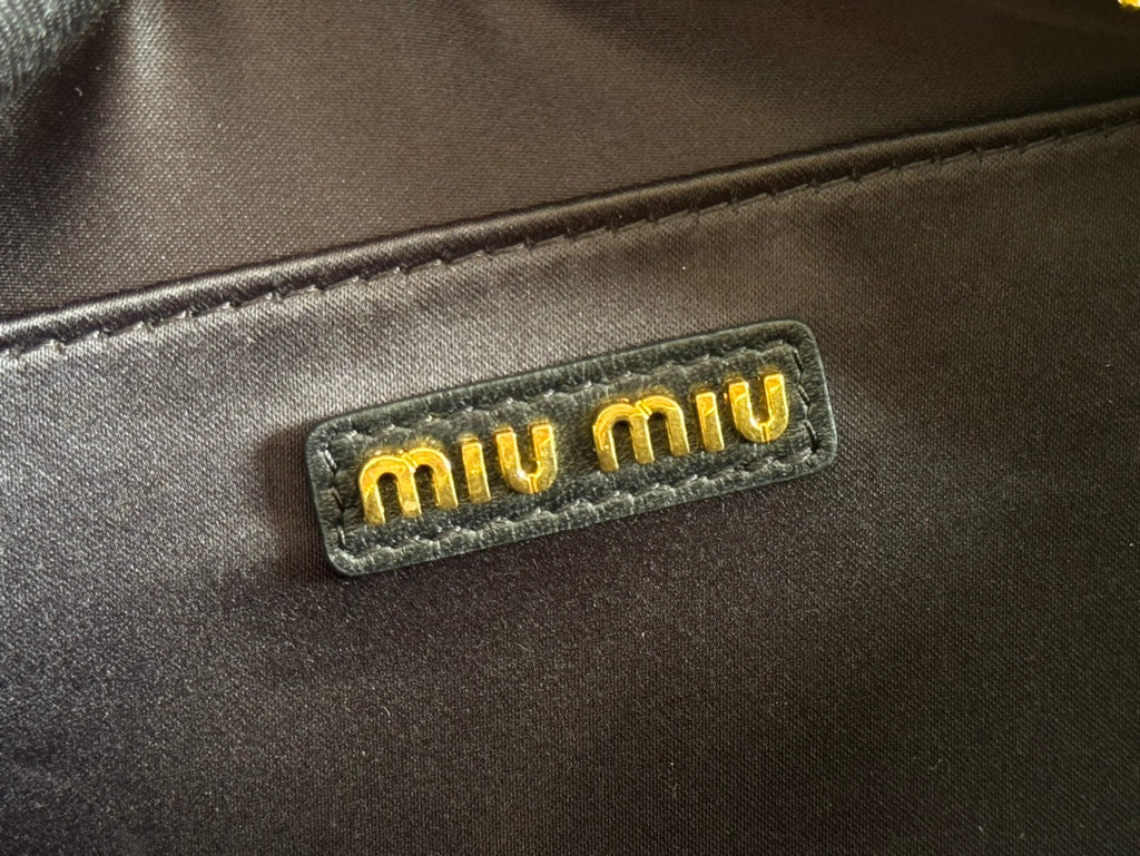 ARCADIE MATELASSÉ BAG 19 IN BLACK LAMBSKIN GOLD HARDWARE