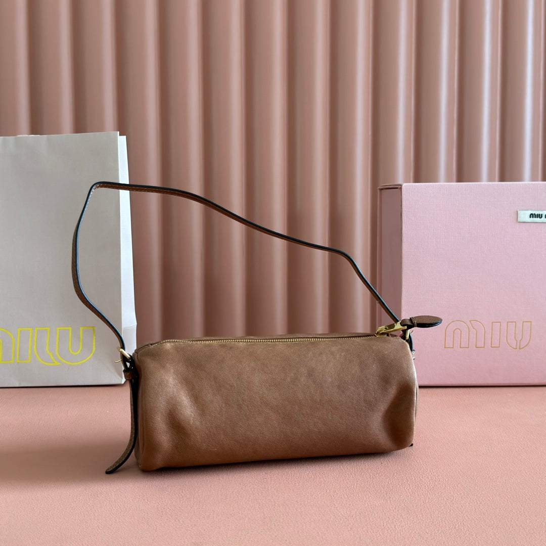 NAPPA POUCH 22 IN BRIARWOOD CALFSKIN