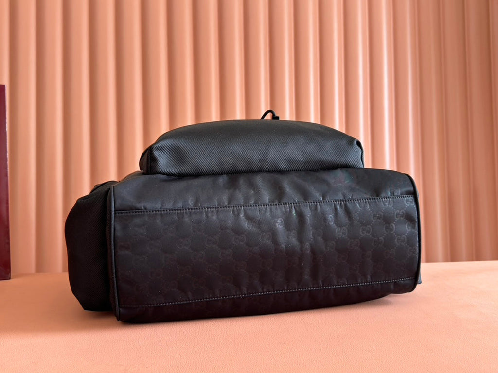 NEXUS LARGE TOTE BAG 40 IN BLACK GG NYLON