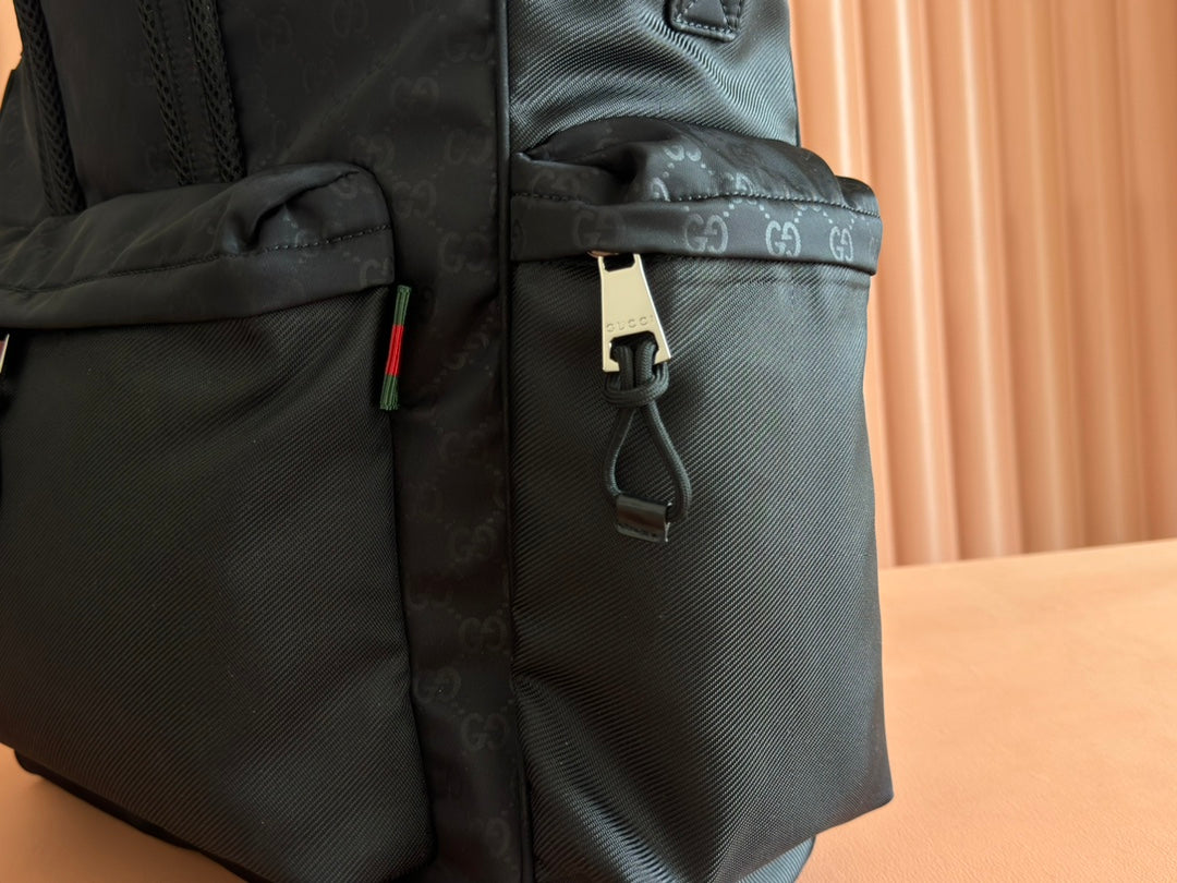 NEXUS LARGE TOTE BAG 40 IN BLACK GG NYLON