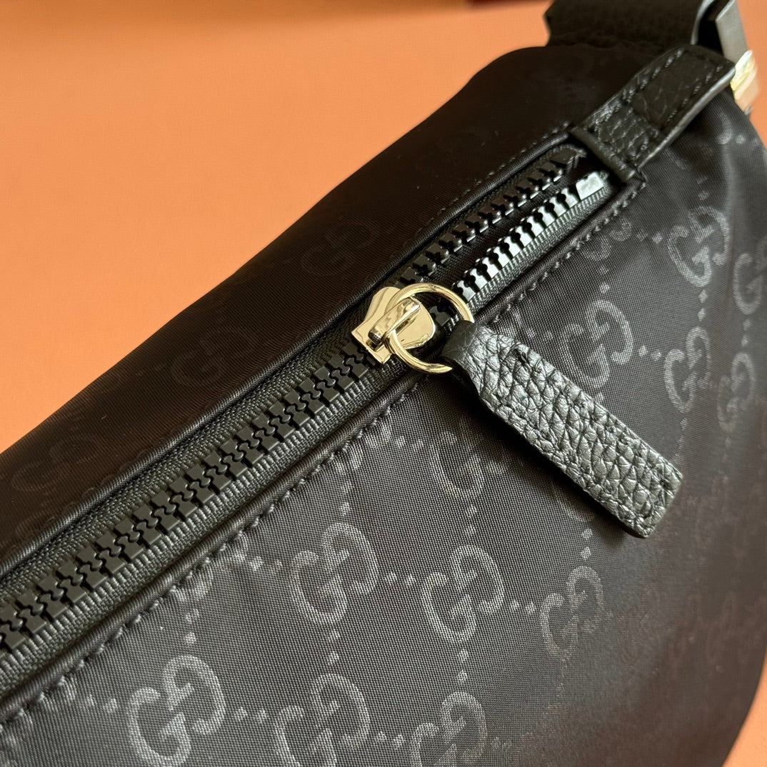 BIKE BAG HIPACK 27 IN BLACK GG FABRIC