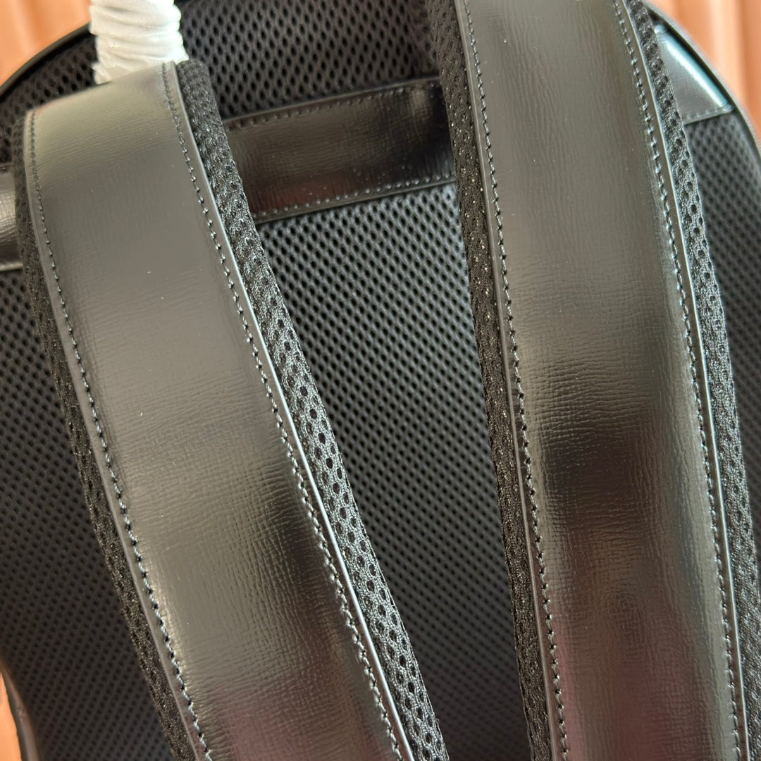 GUCCI 25S SUPREME BACKPACK 41 CM IN DARK SLATE GRAY CALFSKIN