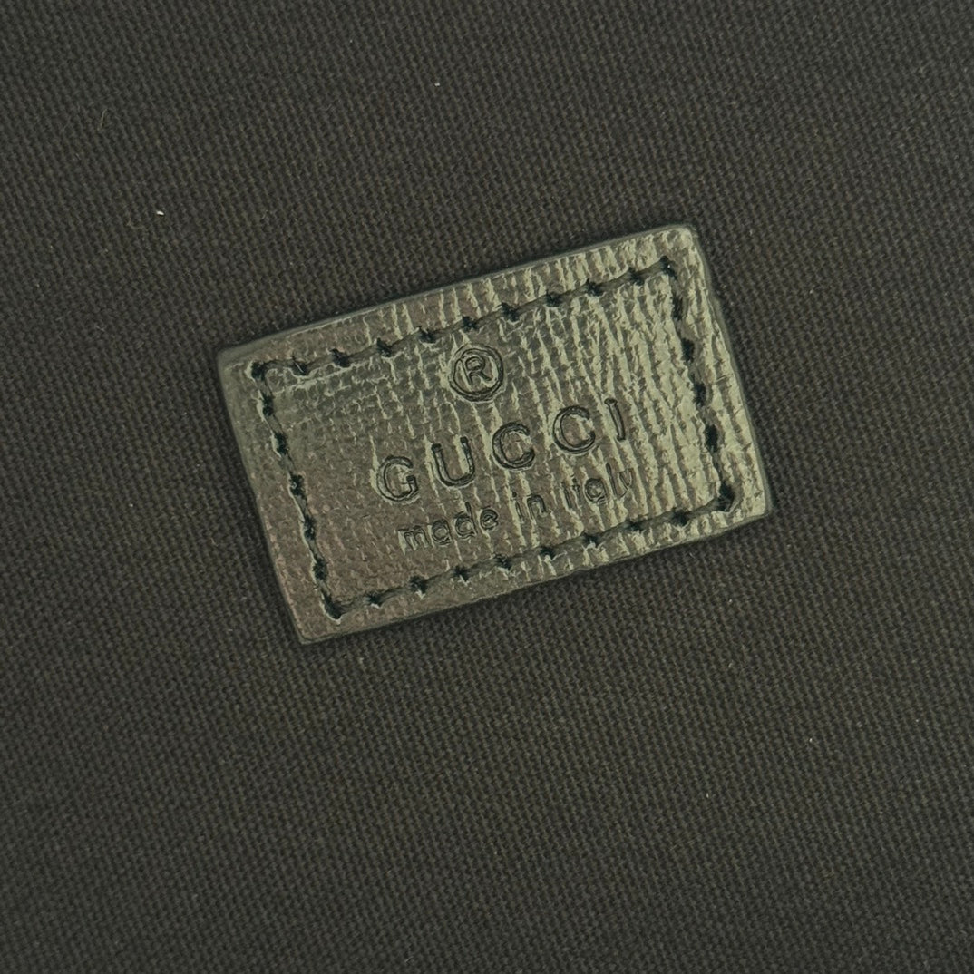 GUCCI 25S SUPREME BACKPACK 41 CM IN DARK SLATE GRAY CALFSKIN