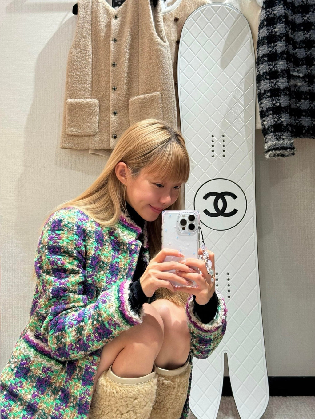 CHANEL 25S SHORT TWEED JACKET 499