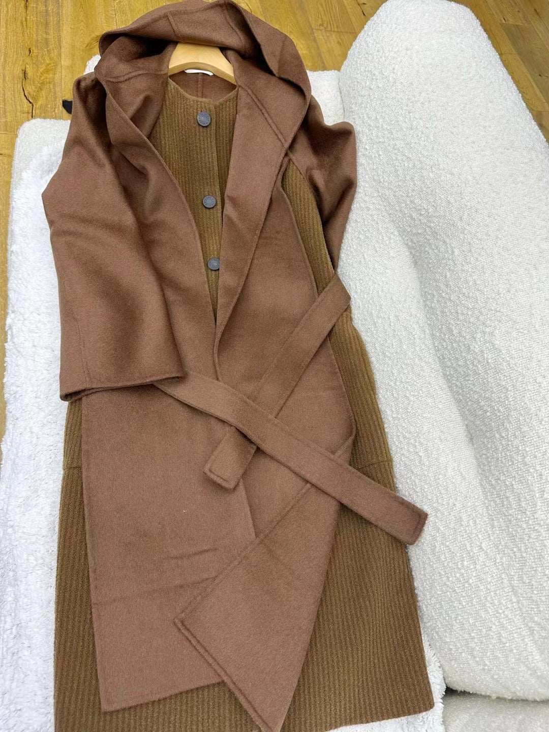 HERMES 25S CASHMERE KNIT CARDIGAN 224