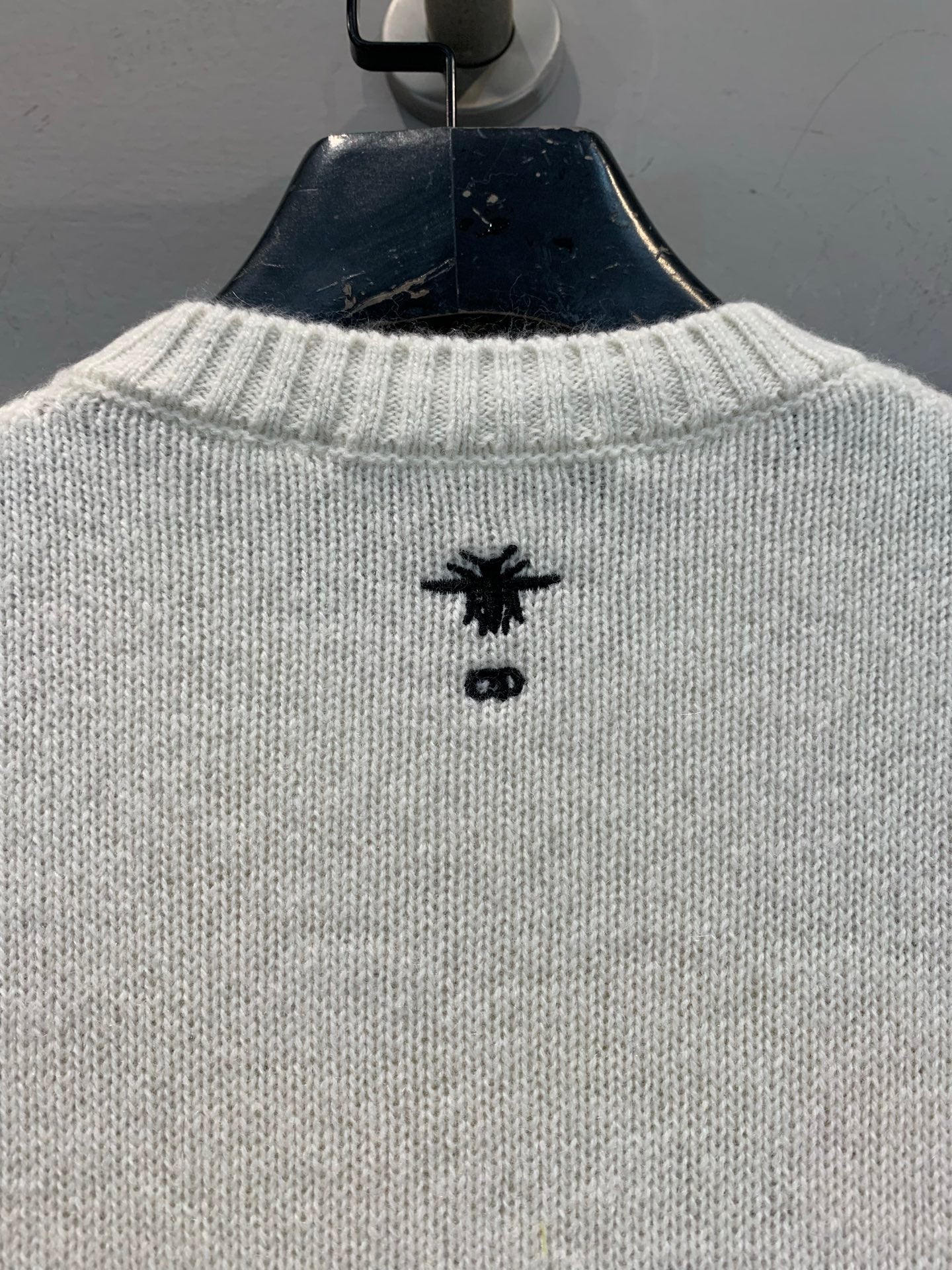 DIOR 25S FLORAL EMBROIDERED CASHMERE SWEATER 533