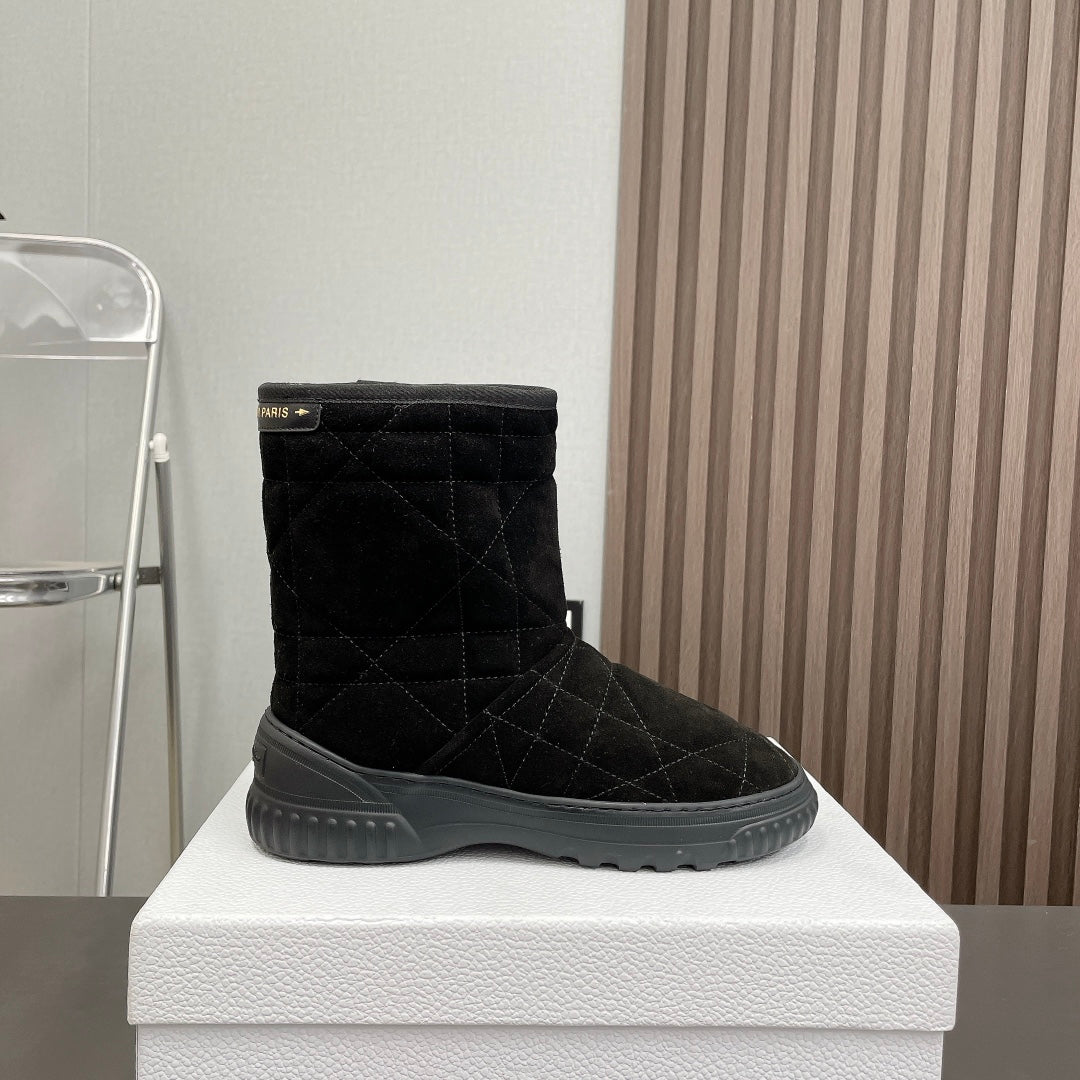 FROST ANKLE BOOT BLACK CANNAGE SUEDE