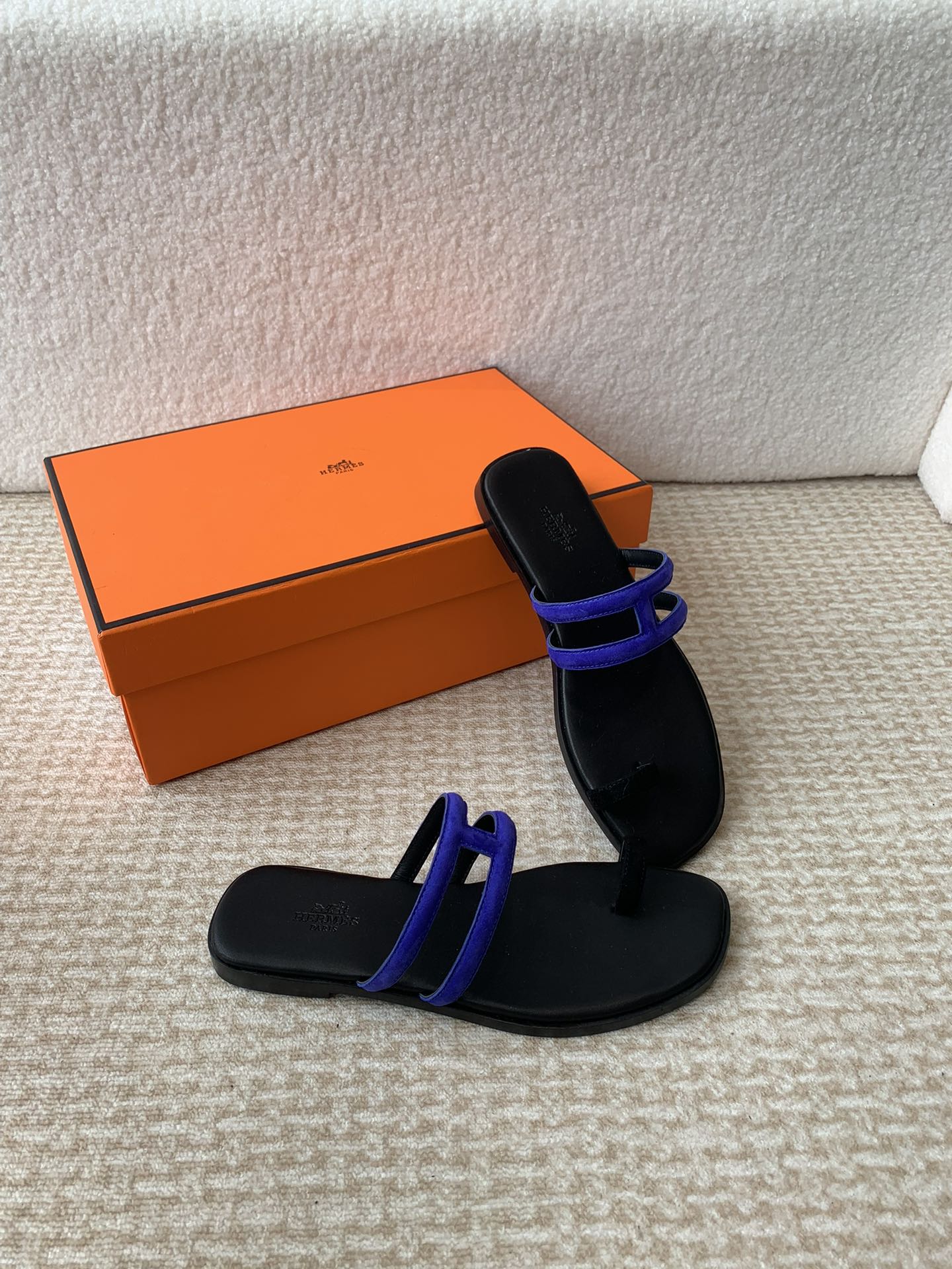 GEORGIA SANDALS BLACK MIX ADMIRAL CALFSKIN