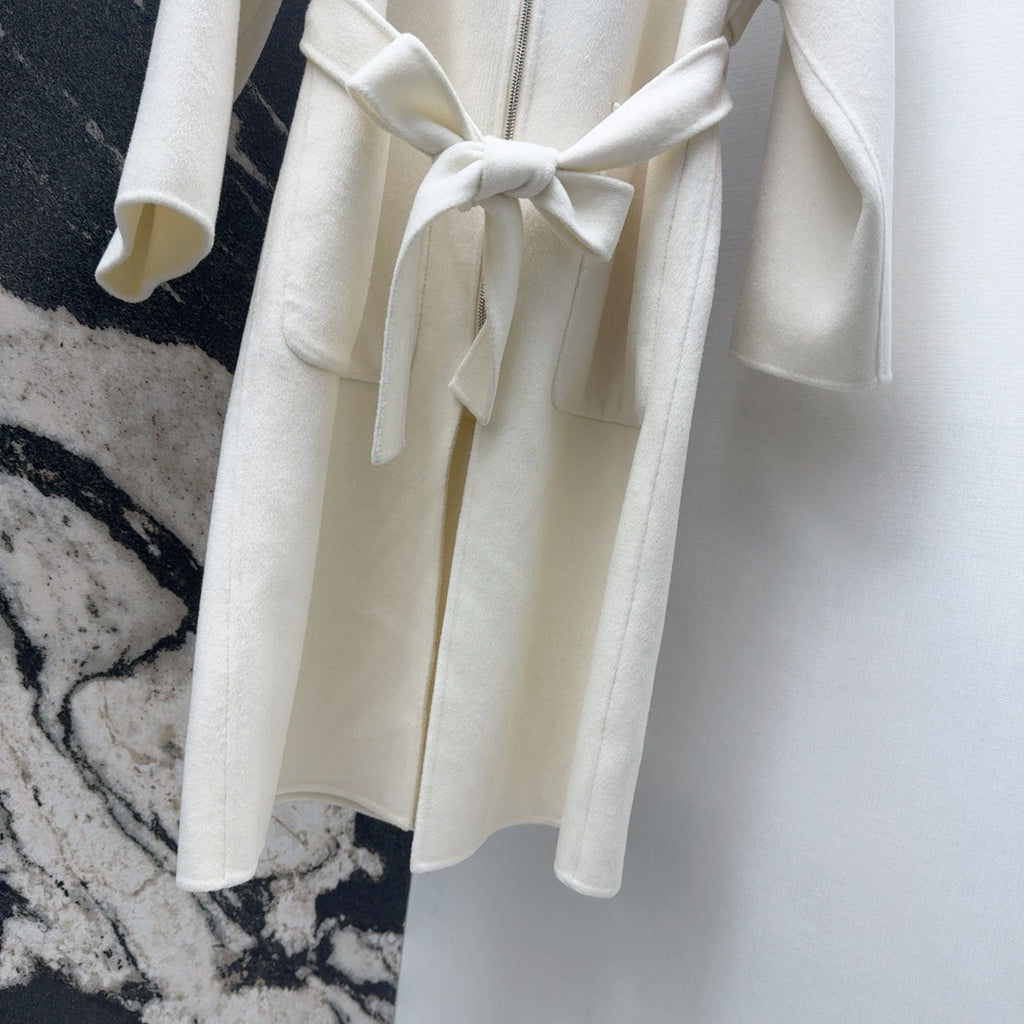 HERMES 25S LONG KNITTED COAT 214