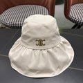CELINE 25S BUCKET HAT 734983 IN WHITE