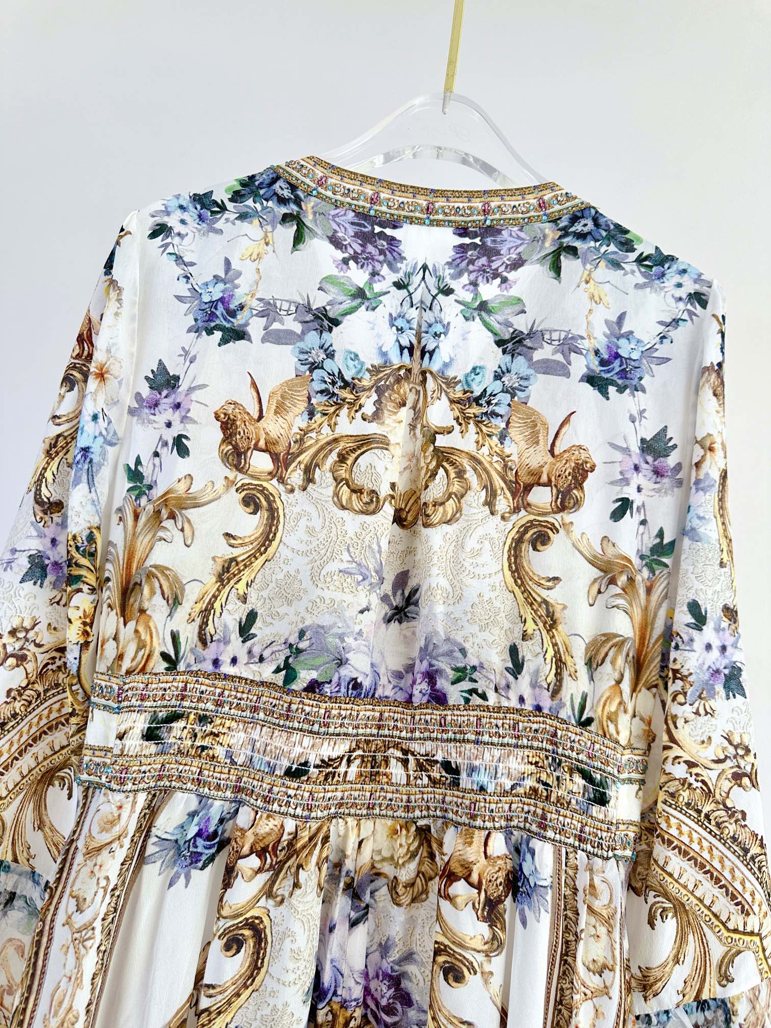 V-NECK MAXI DRESS 266476