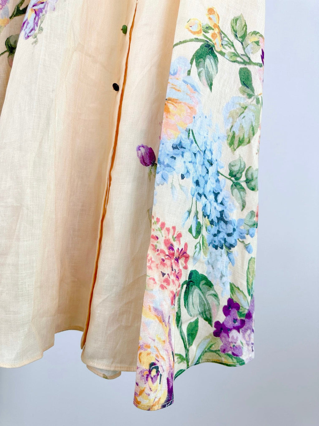 HALLIDAY TUCKED SHIRT DRESS 25S IN LINEN 266345